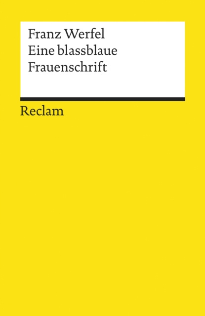 E-kniha Eine blassblaue Frauenschrift Franz Werfel