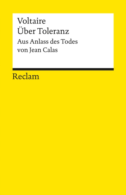 E-book Uber Toleranz Voltaire