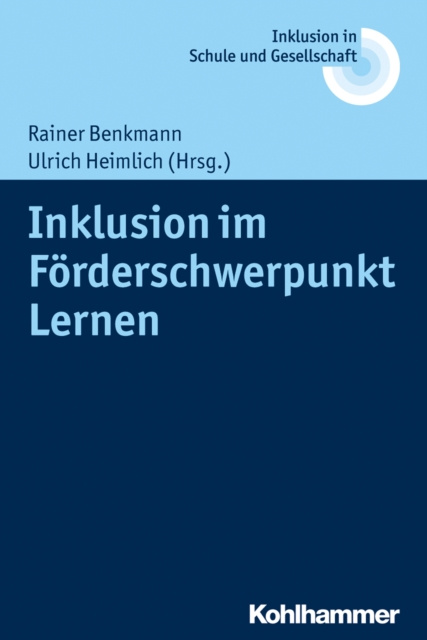 E-kniha Inklusion im Forderschwerpunkt Lernen Rainer Benkmann