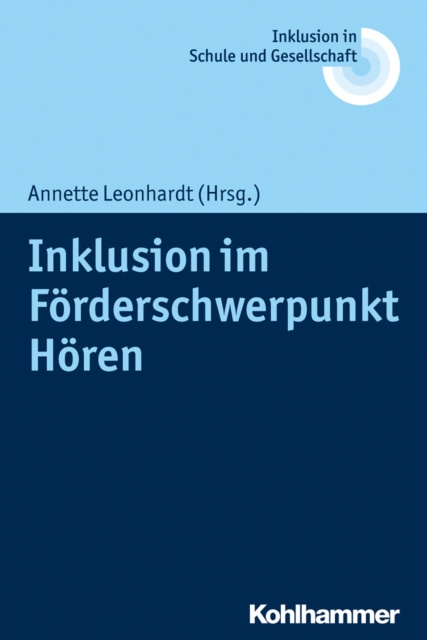 E-kniha Inklusion im Forderschwerpunkt Horen Annette Leonhardt