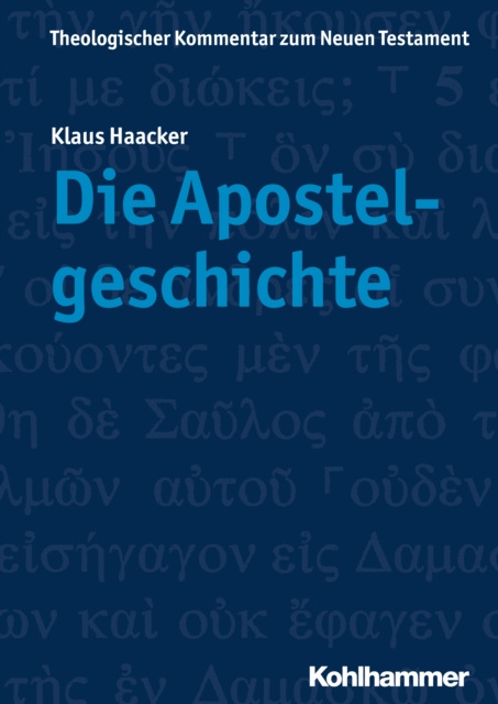 E-book Die Apostelgeschichte Klaus Haacker