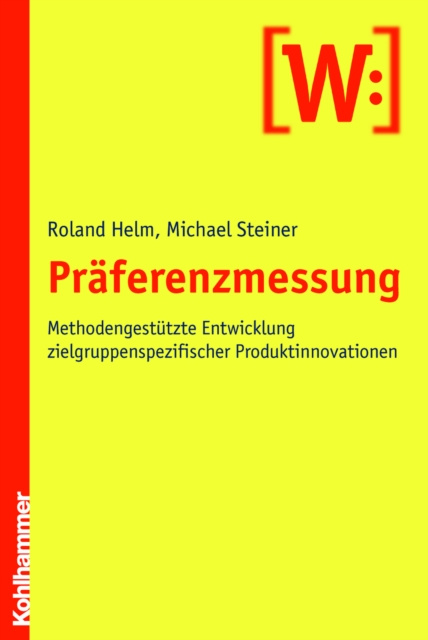 E-kniha Praferenzmessung Roland Helm