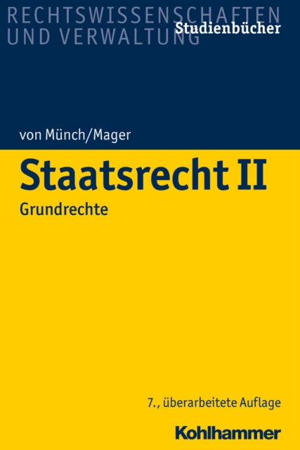 E-book Staatsrecht II Ingo von Munch