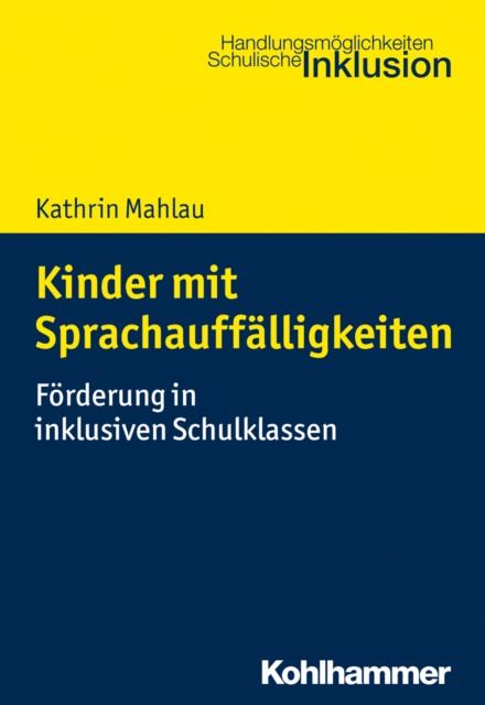 E-kniha Kinder mit Sprachauffalligkeiten Kathrin Mahlau