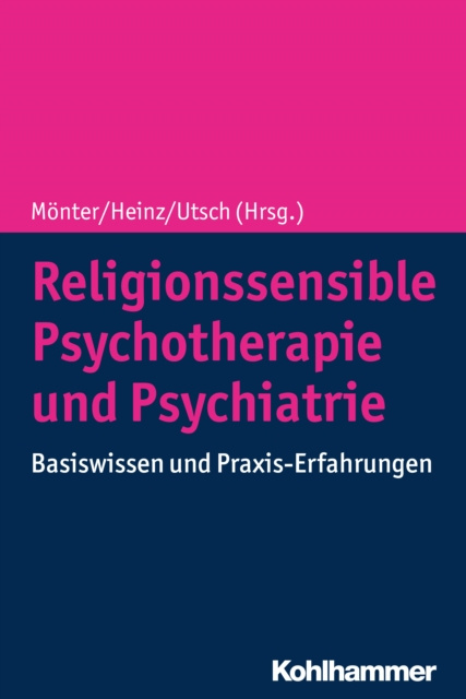 E-kniha Religionssensible Psychotherapie und Psychiatrie Norbert Monter