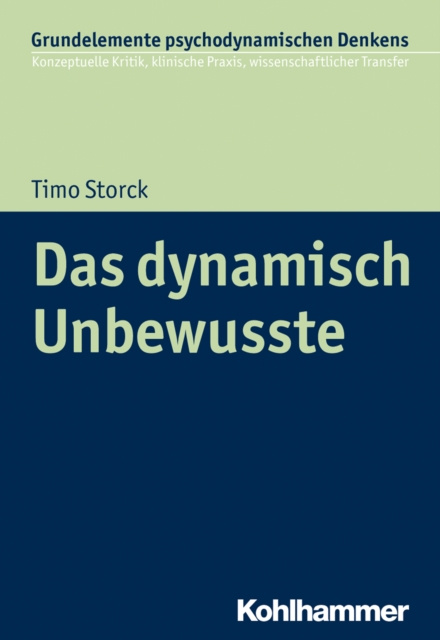 E-kniha Das dynamisch Unbewusste Timo Storck