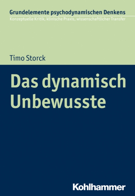 E-book Das dynamisch Unbewusste Timo Storck