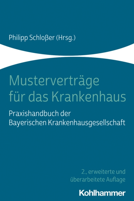 E-kniha Mustervertrage fur das Krankenhaus Philipp Schloer