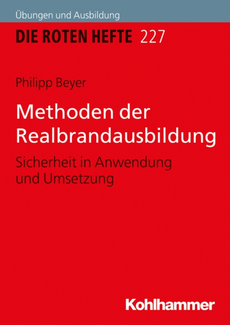 E-book Methoden der Realbrandausbildung Philipp Beyer