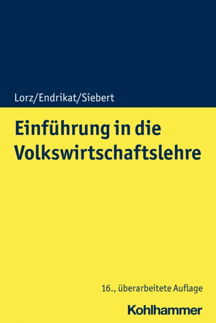 E-kniha Einfuhrung in die Volkswirtschaftslehre Oliver Lorz