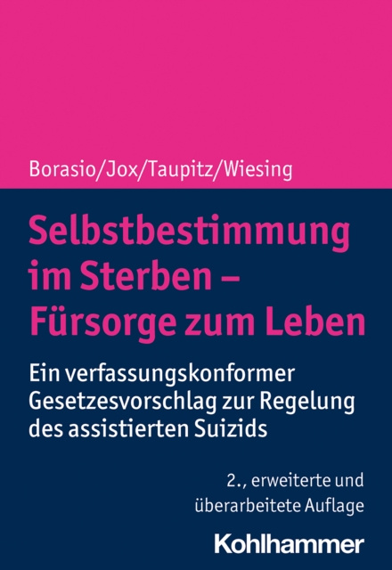 E-kniha Selbstbestimmung im Sterben - Fursorge zum Leben Gian Domenico Borasio
