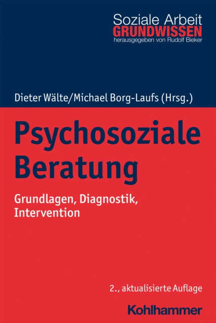 E-kniha Psychosoziale Beratung Dieter Walte