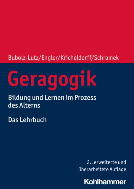 E-kniha Geragogik Elisabeth Bubolz-Lutz