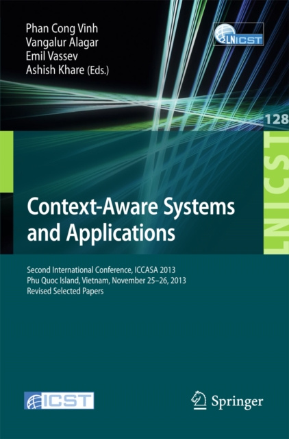 E-book Context-Aware Systems and Applications Phan Cong Vinh