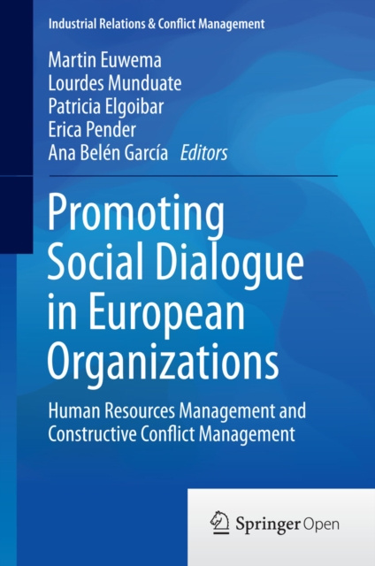 E-kniha Promoting Social Dialogue in European Organizations Martin Euwema