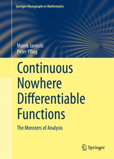 E-knjiga Continuous Nowhere Differentiable Functions Marek Jarnicki