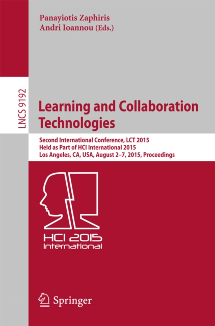 E-knjiga Learning and Collaboration Technologies Panayiotis Zaphiris