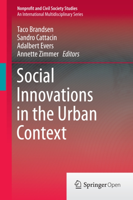 E-kniha Social Innovations in the Urban Context Taco Brandsen