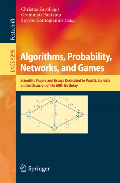 E-knjiga Algorithms, Probability, Networks, and Games Christos Zaroliagis