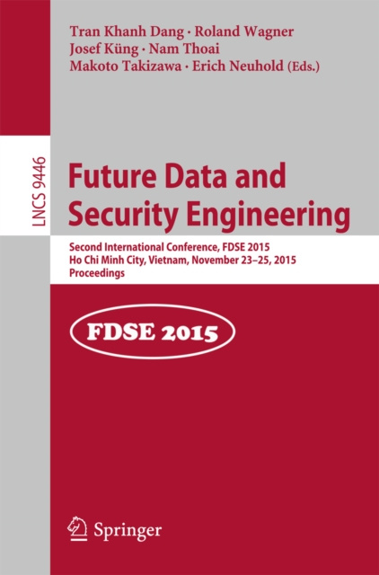 E-knjiga Future Data and Security Engineering Tran Khanh Dang