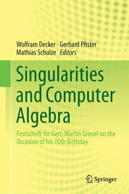 E-book Singularities and Computer Algebra Wolfram Decker