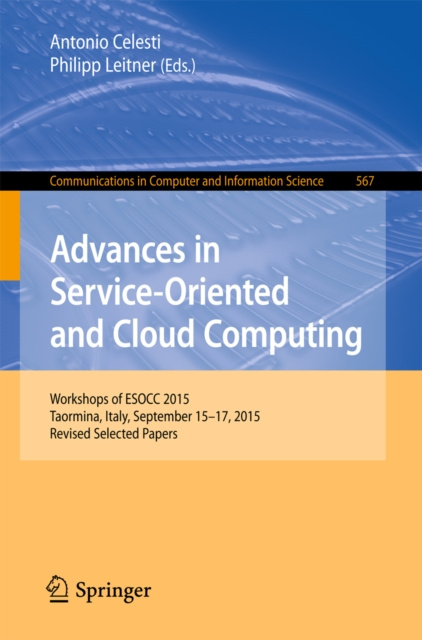 E-book Advances in Service-Oriented and Cloud Computing Antonio Celesti