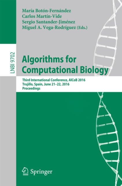 E-book Algorithms for Computational Biology Maria Boton-Fernandez