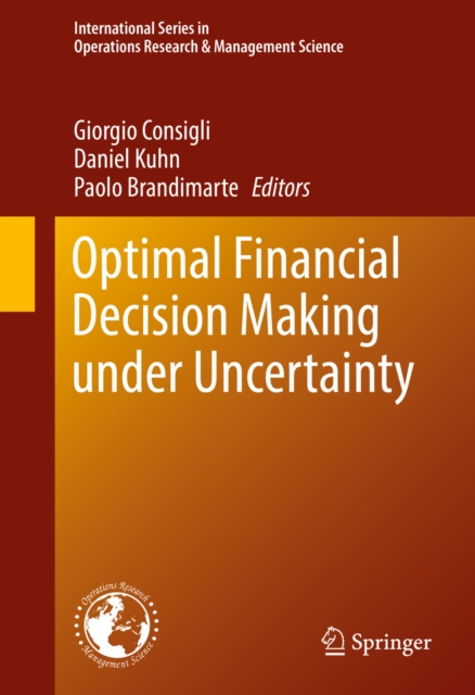 E-kniha Optimal Financial Decision Making under Uncertainty Giorgio Consigli