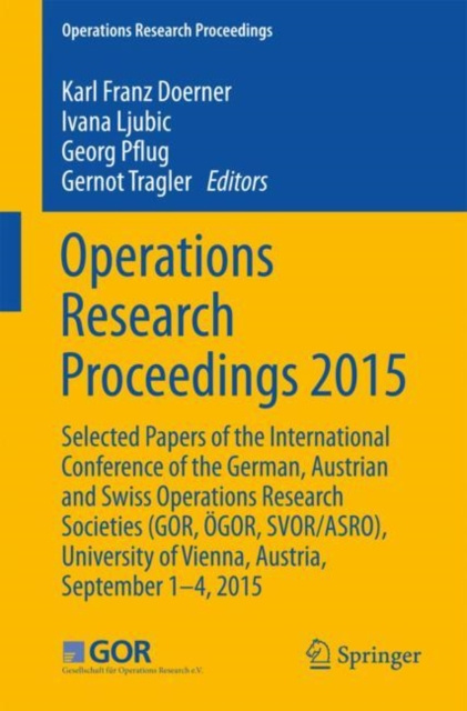 E-book Operations Research Proceedings 2015 Karl Franz Dorner