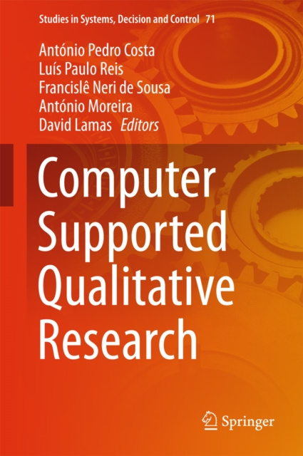 E-book Computer Supported Qualitative Research Antonio Pedro Costa