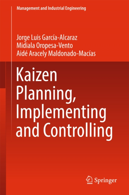 E-book Kaizen Planning, Implementing and Controlling Jorge Luis Garcia-Alcaraz