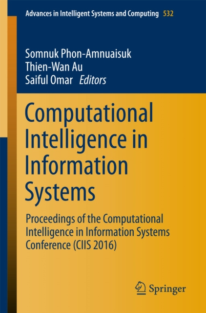 E-book Computational Intelligence in Information Systems Somnuk Phon-Amnuaisuk