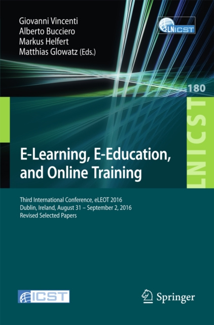 E-kniha E-Learning, E-Education, and Online Training Giovanni Vincenti
