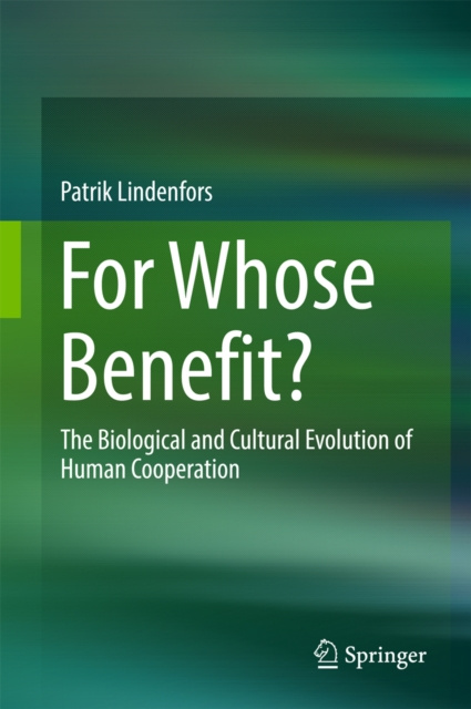E-knjiga For Whose Benefit? Patrik Lindenfors