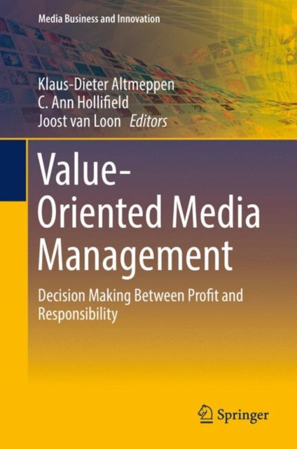 E-book Value-Oriented Media Management Klaus-Dieter Altmeppen