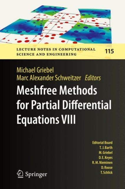 E-Book Meshfree Methods for Partial Differential Equations VIII Michael Griebel