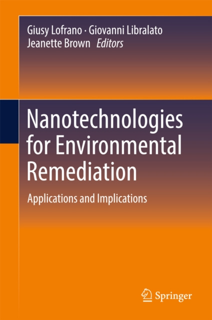 E-kniha Nanotechnologies for Environmental Remediation Giusy Lofrano