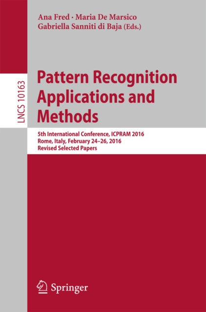 E-knjiga Pattern Recognition Applications and Methods Ana Fred