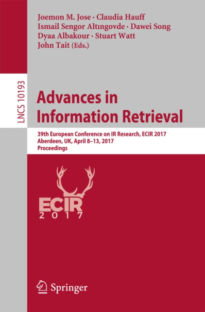 E-book Advances in Information Retrieval Joemon M Jose