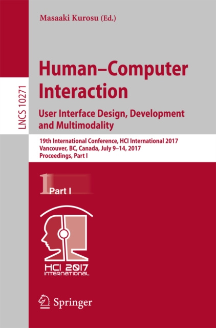 E-knjiga Human-Computer Interaction. User Interface Design, Development and Multimodality Masaaki Kurosu