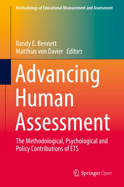 E-book Advancing Human Assessment Randy E. Bennett