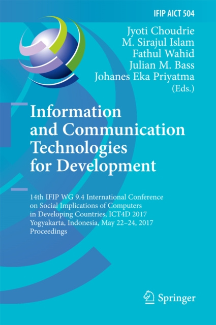 E-book Information and Communication Technologies for Development Jyoti Choudrie