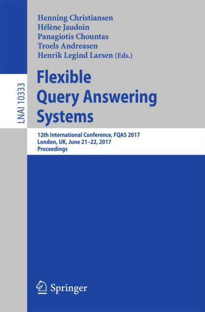 E-book Flexible Query Answering Systems Henning Christiansen