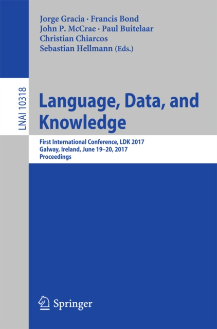 E-book Language, Data, and Knowledge Jorge Gracia