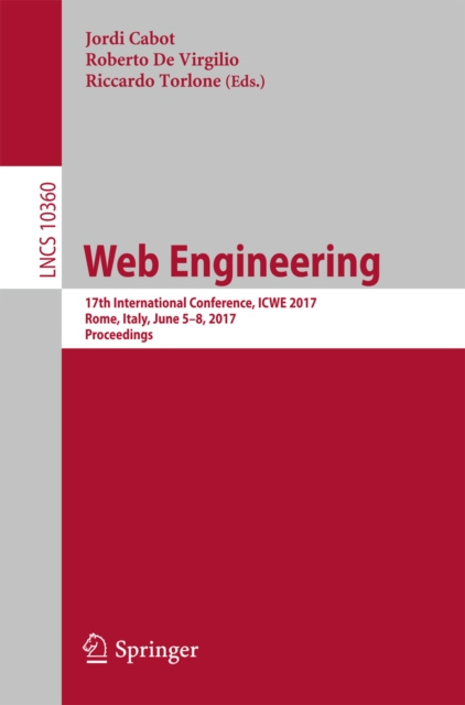 E-knjiga Web Engineering Jordi Cabot