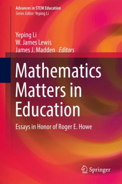 E-kniha Mathematics Matters in Education Yeping Li