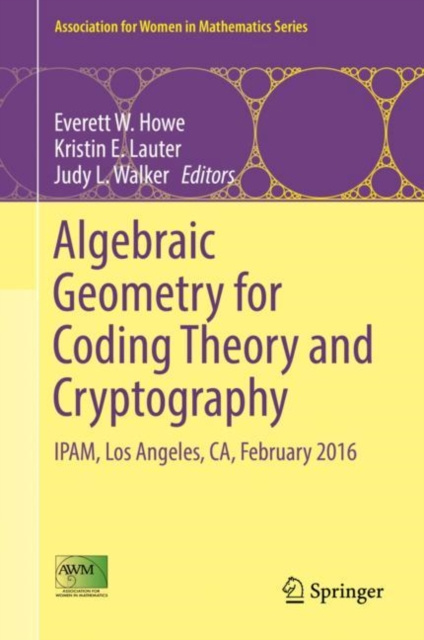 E-book Algebraic Geometry for Coding Theory and Cryptography Everett W. Howe