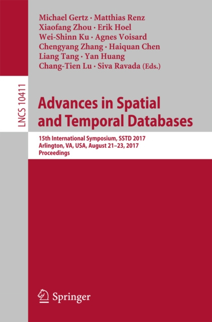 E-book Advances in Spatial and Temporal Databases Michael Gertz