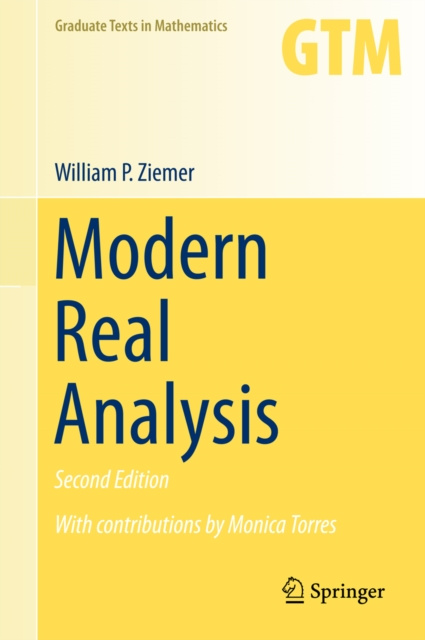 E-book Modern Real Analysis William P. Ziemer
