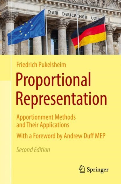 E-kniha Proportional Representation Friedrich Pukelsheim